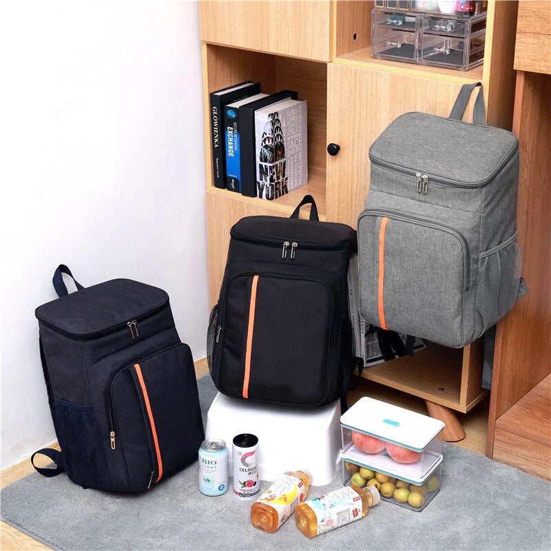Insulated Cooler Backpack – Leakproof Soft Bag for Outdoor Picnic Travel