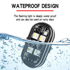 Wireless LED Strobe Lights – Multicolor Anti-Collision Warning for Car Decor
