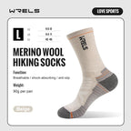 Merino Wool Hiking Socks – Lightweight Mid-Calf Performance for Outdoor Sports