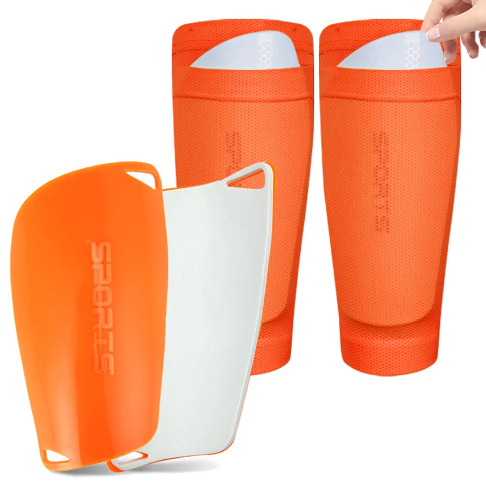 Soccer Shin Guard Socks – EVA Cushion Protection for Kids and Youth Sports