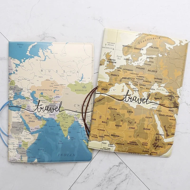 Waterproof PVC Passport Holder – Travel ID and Credit Card Wallet Case