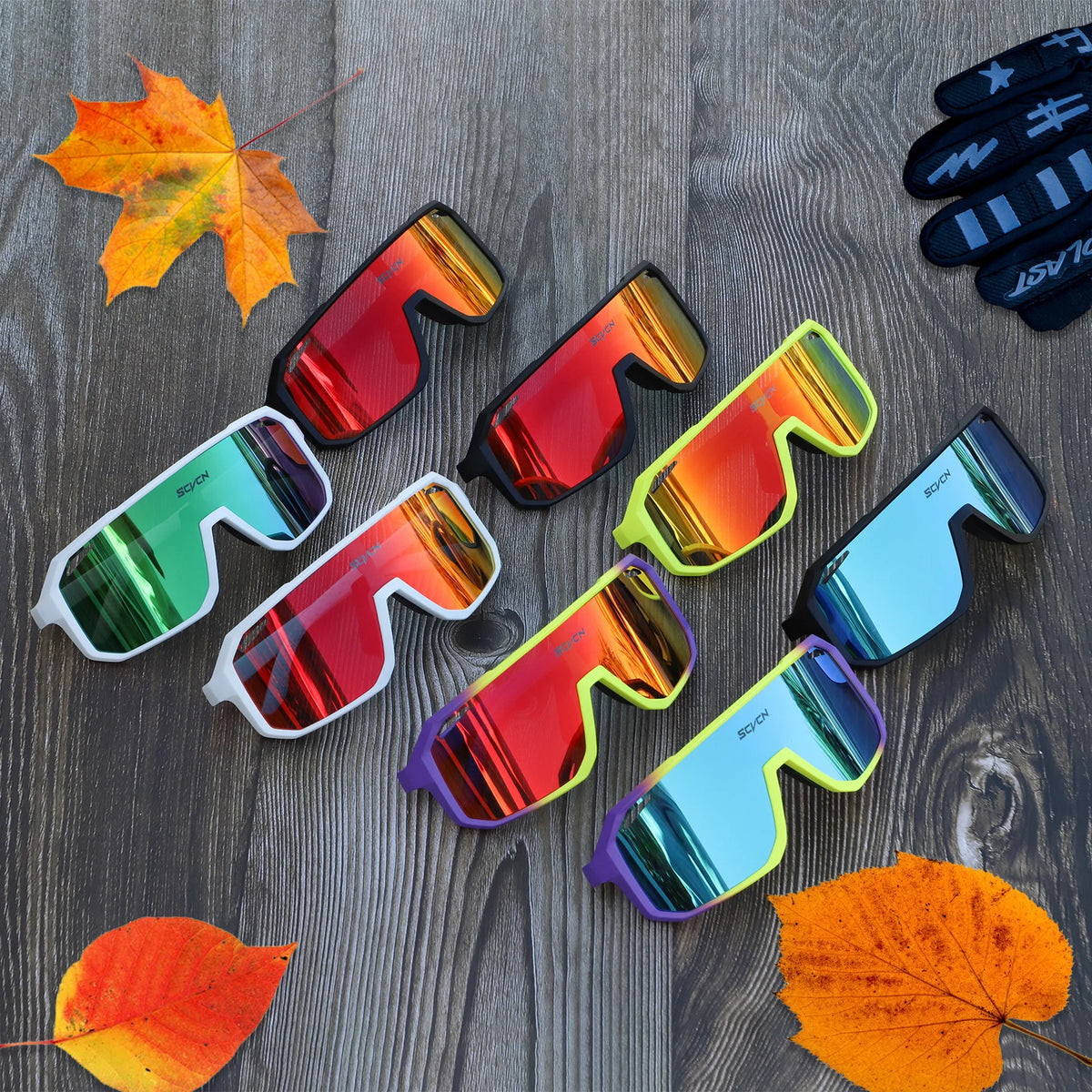 Polarized Cycling Sunglasses – UV400 Sport Eyewear for MTB and Road Biking