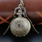 Vintage Gold Fairy Ball Quartz Pocket Watch – Pendant Necklace Gift