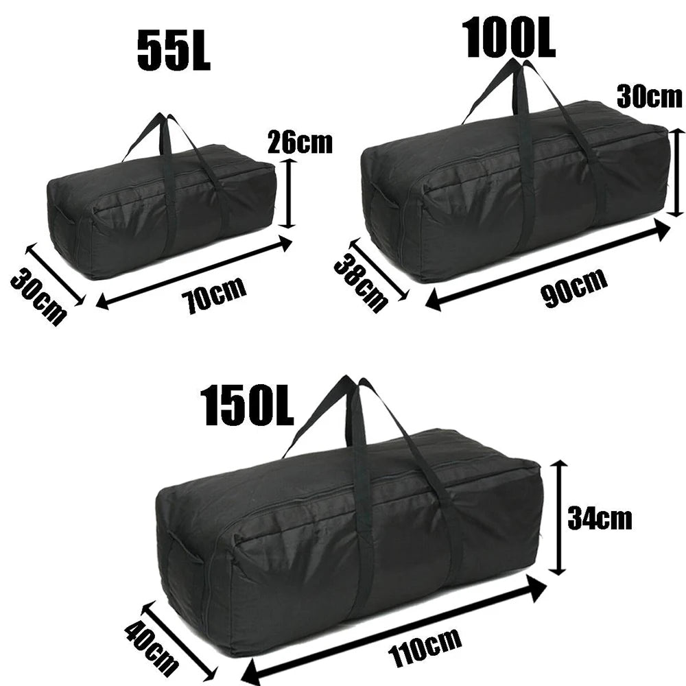 Large Travel Duffle Backpack – Outdoor Storage Bag for Hiking and Camping