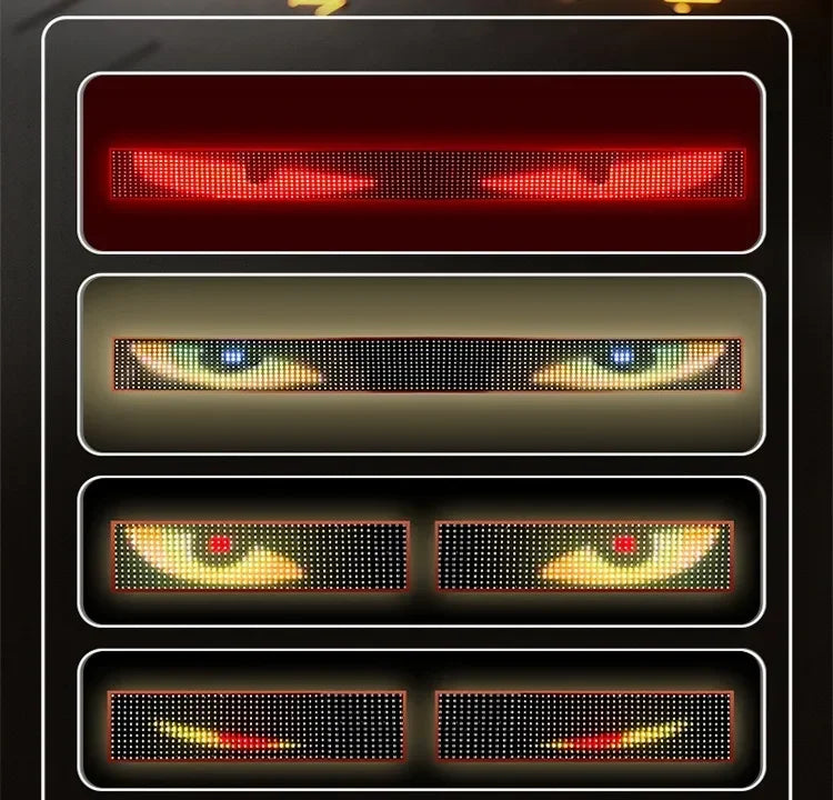 LED Pixel Panel Display – Flexible Scrolling Screen for Car Windshield
