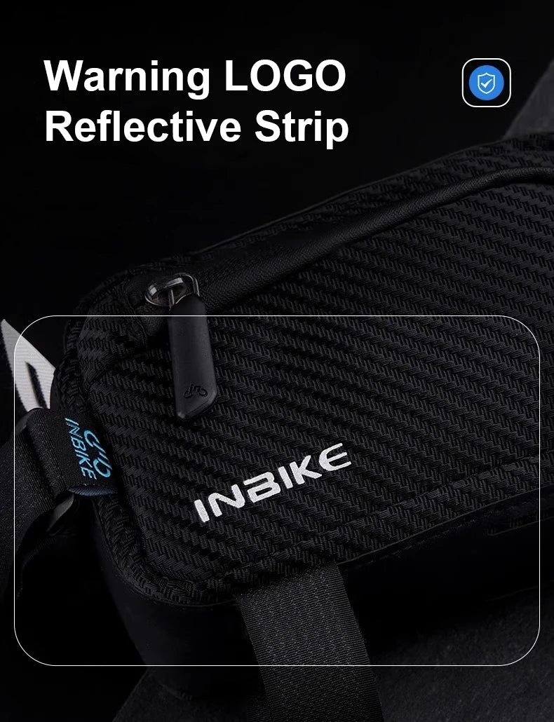 Waterproof Bike Top Tube Bag – Cycling Storage for Mountain and Road Bikes