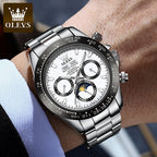 OLEVS Automatic Mechanical Watch – Luxury Chronograph for Business and Sports