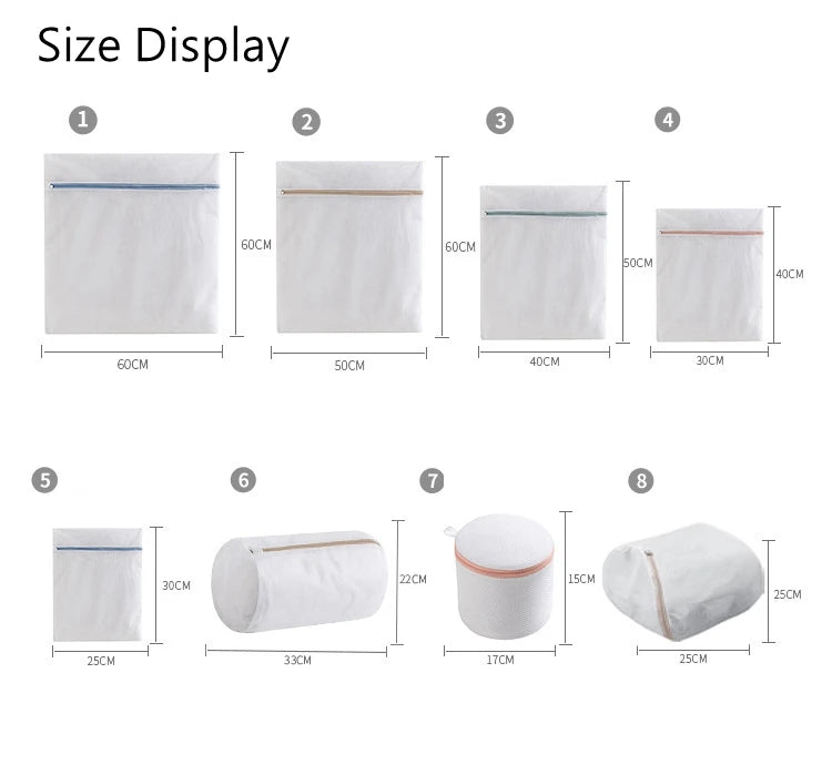 Large Mesh Laundry Bag – Durable Protective Net for Washing Machine Clothes