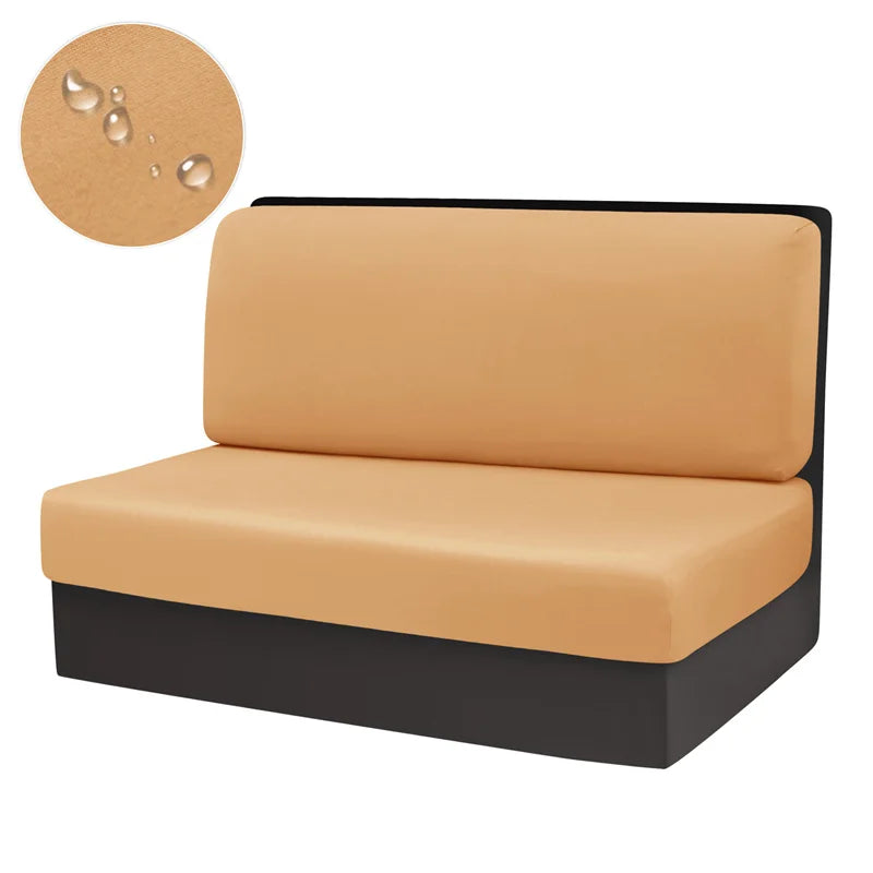 Jacquard RV Dinette Cushion Covers – Stretch Fabric for Camper Seat Protection