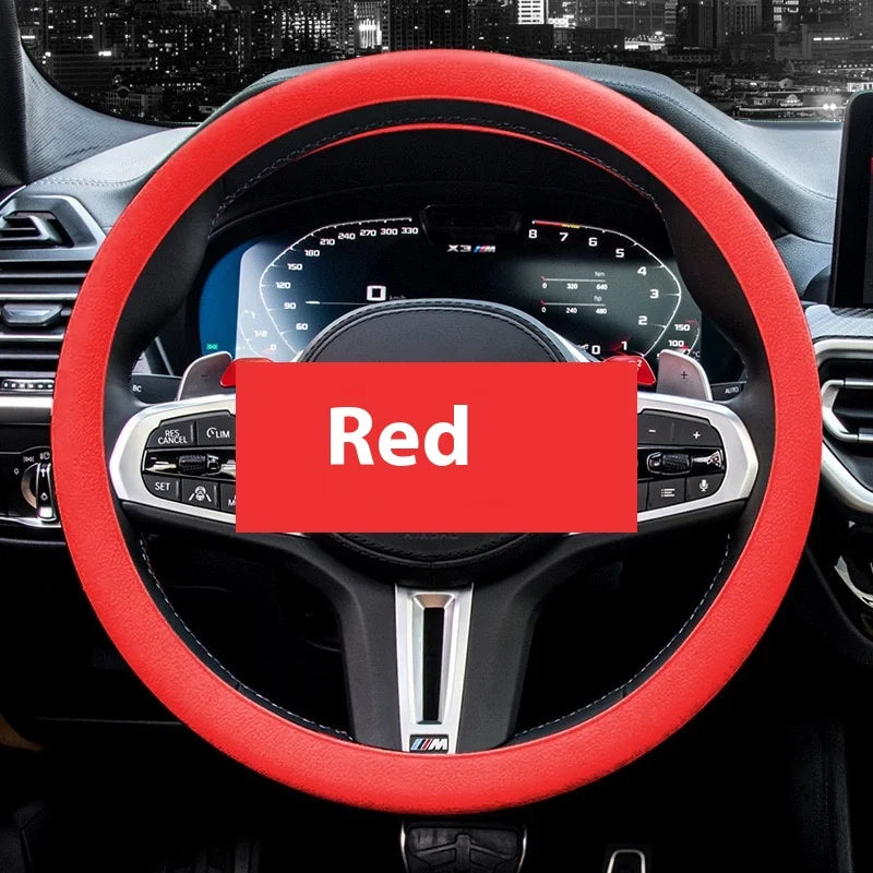 Silicone Steering Wheel Cover – Anti-slip Protective Grip for Universal Cars