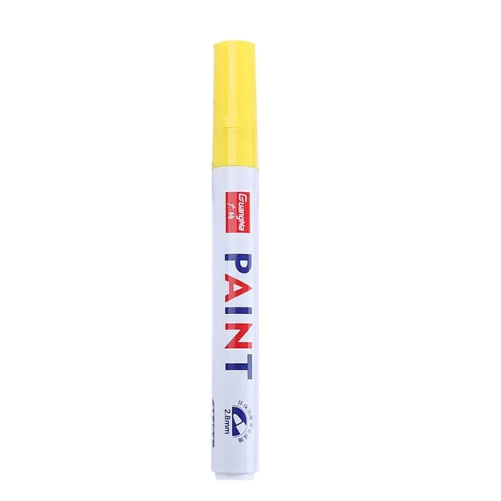 Permanent Paint Marker – Waterproof Oily Ink for Car Tires and Metal