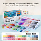 Acrylic Gel Pens – Retractable 0.7mm Tip for Student Painting and Writing