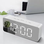LED Digital Desktop Alarm Clock – Temperature Display for Home and Office