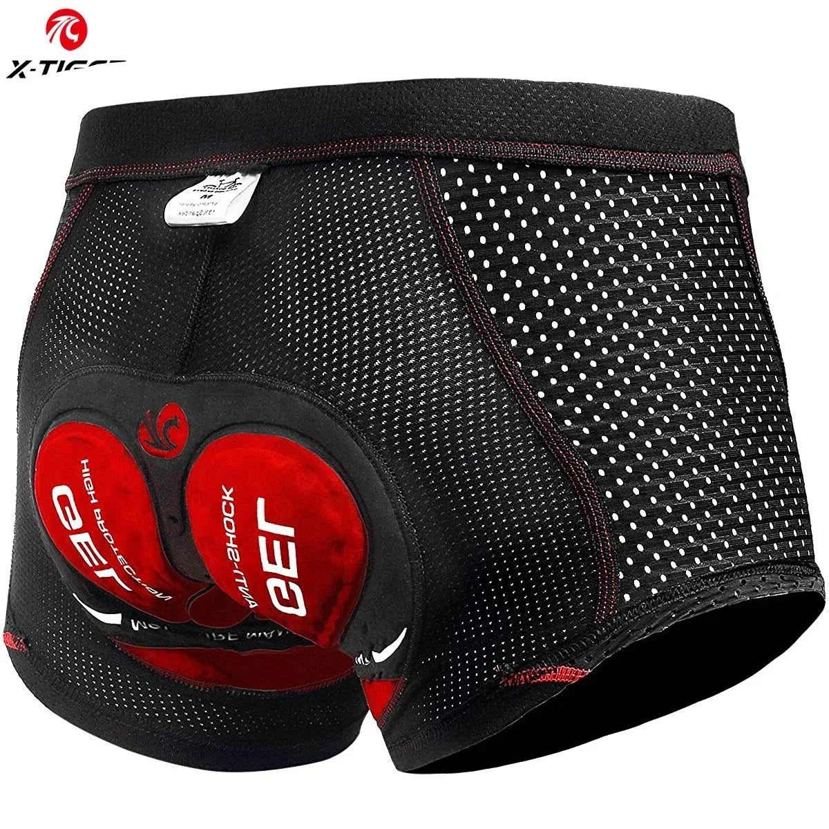 Padded Cycling Underwear Shorts – 5D Gel Breathable Liner for MTB Road Bike