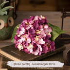 Artificial Silk Hydrangea – Realistic Flower Stem for Wedding Decor