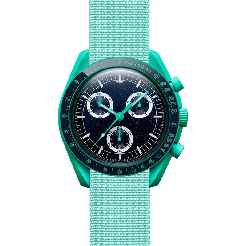 20mm Nylon Watch Strap – Durable Sport Bracelet for Swatch x Omega MoonSwatch