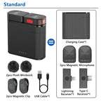 Wireless Lavalier Microphone – ENC Noise Cancelling for iPhone and Android