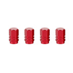 Aluminum Alloy Tire Valve Caps – Dustproof Rim Stem Covers for Automobiles