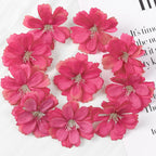 Artificial Cherry Blossom Heads – Silk Floral Decor for Weddings and DIY