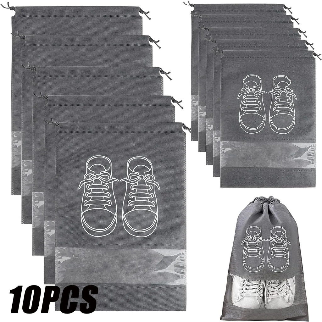 Non-Woven Shoe Storage Bags – Portable Dust-Proof Pouches for Travel and Home