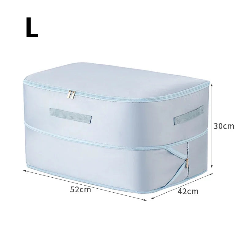 Self-Compression Storage Bag – Large Capacity Duvet Organizer for Moving