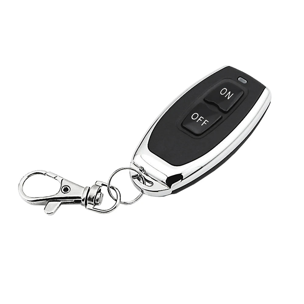 433MHz RF Remote Transmitter – Learning Code Keyfob for Garage Gate Alarms