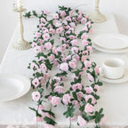 Artificial Rose Rattan Vine – 250CM Floral Garland for Wedding Home Decor