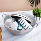 Stainless Steel Drain Basket – Perforated Strainer for Fruit and Vegetable
