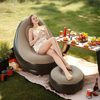 Inflatable Air Sofa Bed – Portable Foldable Recliner for Outdoor Camping