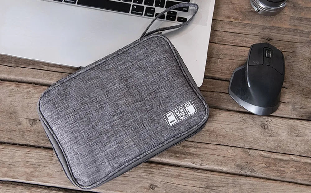 Waterproof Electronics Organizer – Travel Carrying Pouch for Tech Accessories
