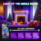 Bluetooth LED RGB Neon Strip – Waterproof Flexible Lights for Outdoor Pool Decor