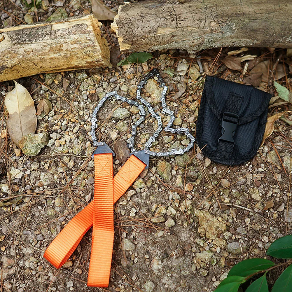 Portable Wire Saw – 11-Teeth Hand Chain Saw for Outdoor Mountaineering
