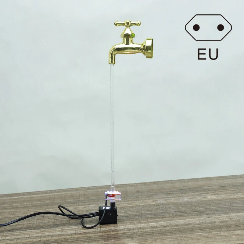 Floating Faucet Fountain – Invisible Flowing Spout for Garden Decoration