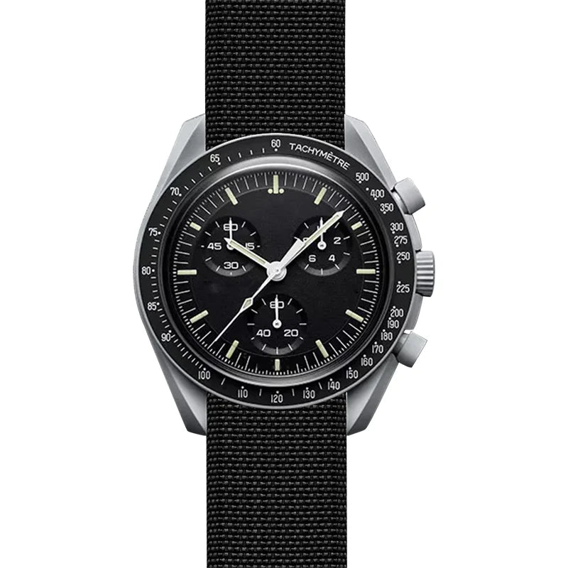 20mm Nylon Watch Strap – Durable Sport Bracelet for Swatch x Omega MoonSwatch