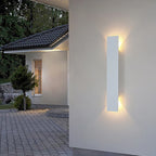 Modern LED Wall Lamp – Waterproof Aluminum Fixture for Outdoor Lighting