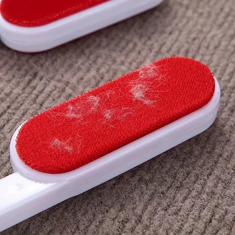Self-Cleaning Pet Hair Remover – Dual Sided Lint Brush for Sofa and Clothes