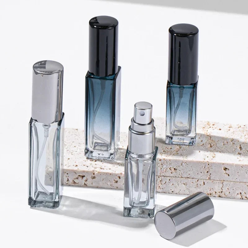 Refillable Glass Perfume Atomizer – 10ml and 20ml Travel Vials for Cosmetics