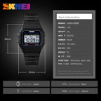 Digital Sports Watch – Waterproof Display for Women