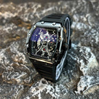 Luminous Tonneau Men's Watch – Luxury Sport Calendar Wristwatch for Daily Wear