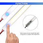 LED Touch Dimmer Switch – Aluminum 12V 24V Controller for Cabinet Lighting
