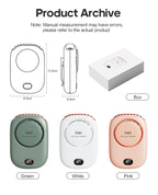 Portable Bladeless Neck Fan – Rechargeable Cooling for Outdoor Sports Travel