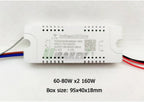 Dimmable LED Chandelier Driver – RF Remote and App Control for Dual Color Lights