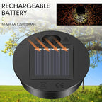 Solar Lantern Replacement Lid – LED Solar Panel Light for Outdoor Hanging