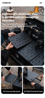 Aluminum Modular IGT Case – Lightweight Storage for Outdoor Camping