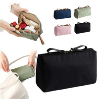 Waterproof Large Capacity Cosmetic Bag – Partitioned Travel Organizer for Makeup