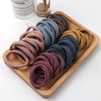 Nylon Elastic Hair Bands – Soft Ponytail Holders for Kids Hairstyles