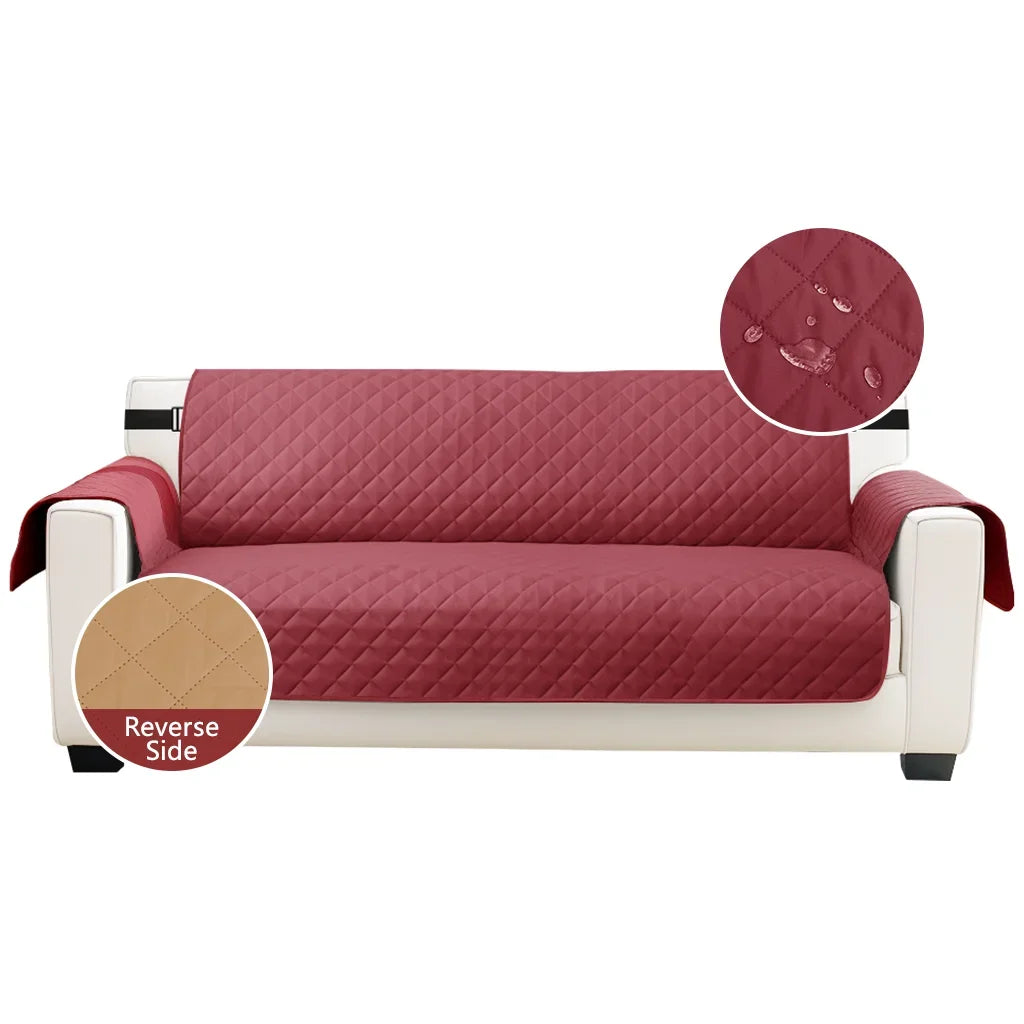 Waterproof Sofa Slipcovers – Non-Slip Elastic Protectors for Kids and Pets