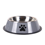 Stainless Steel Pet Bowl – Durable Anti-fall Food Bowl for Dogs and Cats