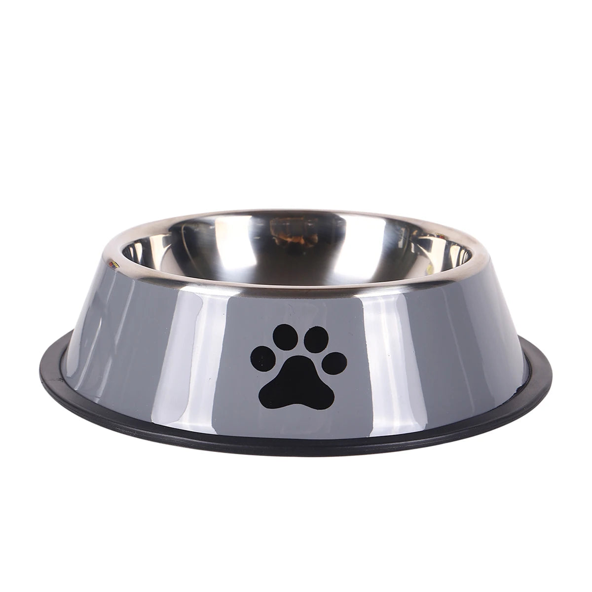 Stainless Steel Pet Bowl – Durable Anti-fall Food Bowl for Dogs and Cats