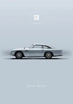 Minimalist Car Canvas Print – Modern Wall Art for Living Room Bedroom Decor